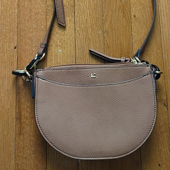 Liz Claiborne Brown Crossbody Handbag - Picture 2 of 5